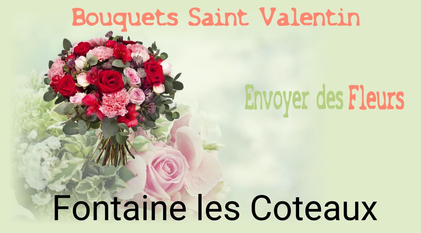 Roses de Saint-Valentin livrées à Fontaine-les-Coteaux